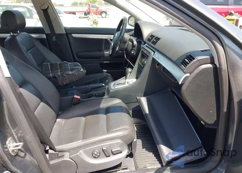 2007 Audi A4 2.0T из США, поврежденный, VIN WAUDF78E07A157361